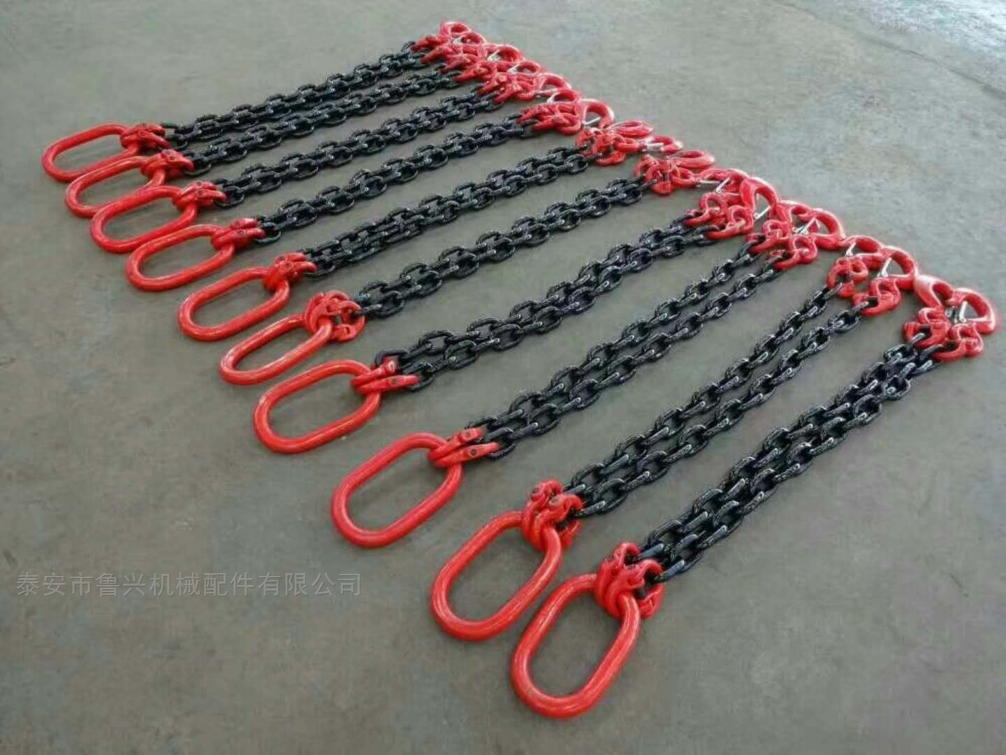 河北G80起重链条  双肢三肢链条吊索具